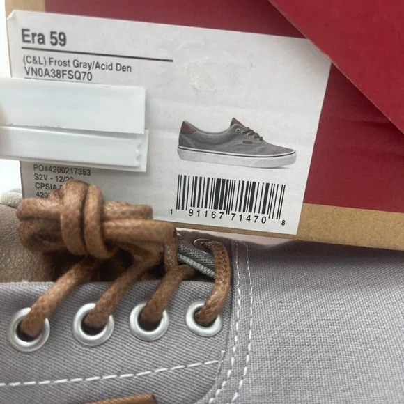 Vans WMNS Era 59 (C&L) Frost Gray/Acid Denim Sneakers
VN0A38FSQ70 - Picture 15 of 16